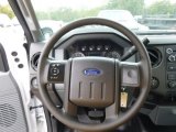 2015 Ford F350 Super Duty XL Regular Cab 4x4 Utility Steering Wheel
