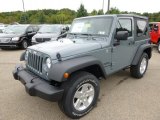 2015 Jeep Wrangler Sport S 4x4 Front 3/4 View