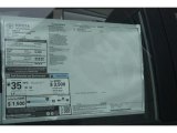 2015 Toyota Corolla LE Eco Window Sticker