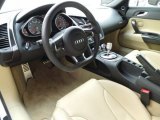 2011 Audi R8 Spyder 4.2 FSI quattro Luxor Beige Nappa Leather Interior