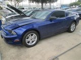 2014 Deep Impact Blue Ford Mustang V6 Coupe #97273806