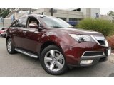 2012 Dark Cherry Pearl II Acura MDX SH-AWD Technology #97296163