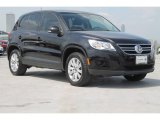 2010 Deep Black Metallic Volkswagen Tiguan S #97299180