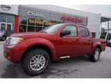 2015 Lava Red Nissan Frontier SV Crew Cab #97323191