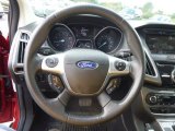 2012 Ford Focus Titanium 5-Door Steering Wheel