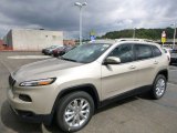 2015 Cashmere Pearl Jeep Cherokee Limited 4x4 #97323233