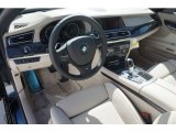 2015 BMW 7 Series 740Li Sedan Oyster Interior