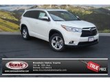 2015 Blizzard Pearl White Toyota Highlander Limited AWD #97358219