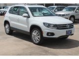 2015 Pure White Volkswagen Tiguan SE #97358748