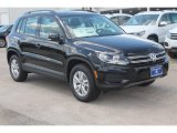 2015 Deep Black Pearl Volkswagen Tiguan S #97358747