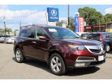 2011 Dark Cherry Pearl Acura MDX Technology #97396169