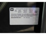 2014 Cadillac XTS FWD Info Tag