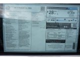 2015 Nissan Rogue SL Window Sticker