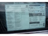 2015 Nissan Rogue SL Window Sticker