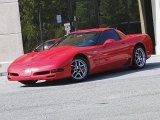 2002 Torch Red Chevrolet Corvette Z06 #97396315