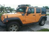 2012 Crush Orange Jeep Wrangler Unlimited Sport 4x4 #97430702
