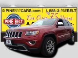 2015 Deep Cherry Red Crystal Pearl Jeep Grand Cherokee Limited 4x4 #97430077
