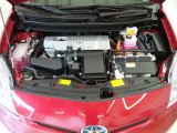 2015 Toyota Prius Four Hybrid 1.8 Liter DOHC 16-Valve VVT-i 4 Cylinder/Electric Hybrid Engine