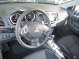 2015 Mitsubishi Lancer GT Black Interior