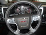 2015 GMC Sierra 1500 SLE Double Cab 4x4 Steering Wheel