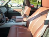 2014 Ford Expedition King Ranch 4x4 King Ranch Red (Chaparral) Interior