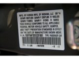 2014 Civic Color Code for Modern Steel Metallic - Color Code: NH797M
