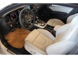 2015 Audi RS 5 Coupe quattro Lunar Silver/Rock Gray Piping Interior