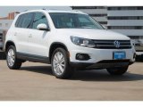 2015 Pure White Volkswagen Tiguan SE #97500418