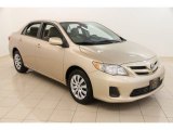 2012 Sandy Beach Metallic Toyota Corolla LE #97522036