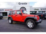 2015 Firecracker Red Jeep Wrangler Unlimited Sport S 4x4 #97521890