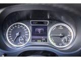 2014 Mercedes-Benz B Electric Drive Gauges