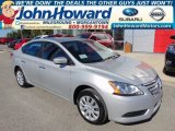 2014 Brilliant Silver Nissan Sentra S #97522055