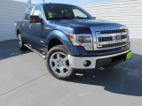 2014 Blue Jeans Ford F150 XLT SuperCrew 4x4 #97521926