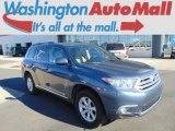 2012 Shoreline Blue Pearl Toyota Highlander V6 4WD #97561874