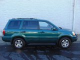 Evergreen Pearl Honda Pilot in 2003