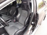 2010 Mitsubishi Lancer Evolution MR Black Leather/Sueded Fabric Interior