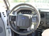 2015 Ford F350 Super Duty XL Regular Cab 4x4 Plow Truck Steering Wheel