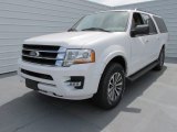 White Platinum Metallic Tri-Coat Ford Expedition in 2015