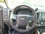 2015 Chevrolet Silverado 1500 LTZ Double Cab 4x4 Steering Wheel