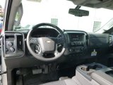 2015 Chevrolet Silverado 3500HD LT Crew Cab 4x4 Flat Bed Jet Black Interior
