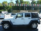 2012 Bright White Jeep Wrangler Unlimited Sport 4x4 #97645693