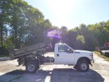 2015 Oxford White Ford F350 Super Duty XL Regular Cab 4x4 Dump Truck #97645500