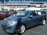 2011 Gunmetal Blue Mica Mazda MAZDA3 s Sport 4 Door #97645548