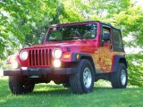 2005 Flame Red Jeep Wrangler Sport 4x4 #9763171