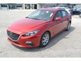 Soul Red Metallic Mazda MAZDA3 in 2015