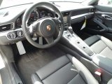 2015 Porsche 911 Turbo Coupe Black Interior