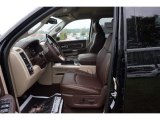 2015 Ram 2500 Laramie Longhorn Mega Cab 4x4 Canyon Brown/Light Frost Beige Interior