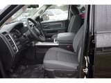 2015 Ram 3500 Big Horn Mega Cab Dual Rear Wheel Black/Diesel Gray Interior