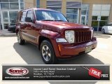 2008 Inferno Red Crystal Pearl Jeep Liberty Sport #97723807