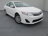 2014 Super White Toyota Camry LE #97723723